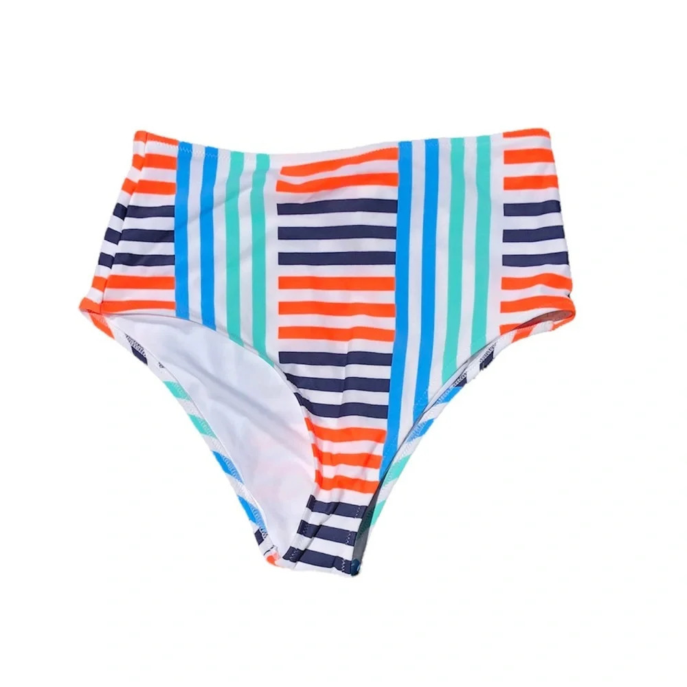 NWOT AERIE HIGH WAISTED CHEEKY BIKINI BOTTOMS